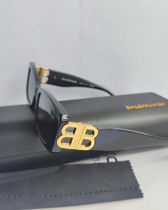 Balenciaga Occhiali da Sole Donna Nero Originali