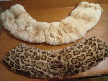 colli - sciarpe in pelliccia vintage