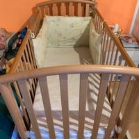 Lettino per bambini con materasso antisoffoco