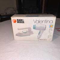 Set da viaggio Valentina phon e ferro da stiro