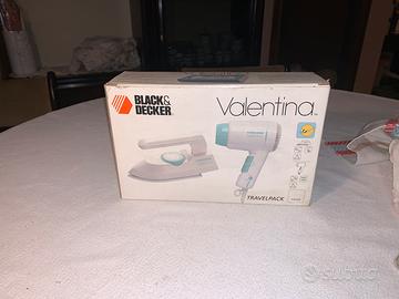 Set da viaggio Valentina phon e ferro da stiro