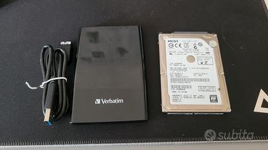 HDD 2.5" 1TB + HDD USB 500GB