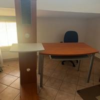 Scrivania moderna 100x65 con mobile e sedia gift