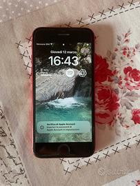Iphone SE 2022 rosso batteria al 100%