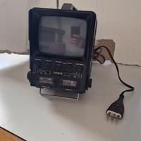 TV PORTATILE ORION 7152 con radio TV Vintage.