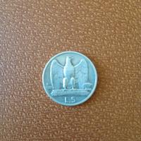 Moneta Argento Regno d'Italia Re V. Emanuele 1927