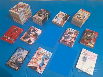 Fumetti giapponesi manga (serie non complete)
