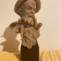 Scultura terracotta Luciano Paoletti