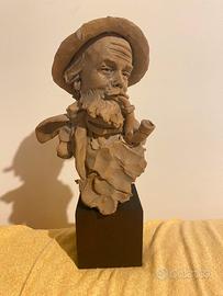 Scultura terracotta Luciano Paoletti
