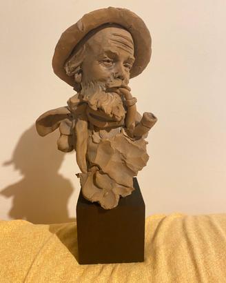 Scultura terracotta Luciano Paoletti