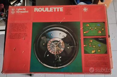 Scatola gioco roulette gioca gioca