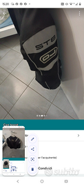 Giubbotto moto con protezioni