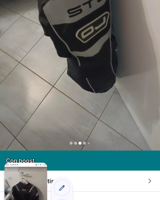 Giubbotto moto con protezioni