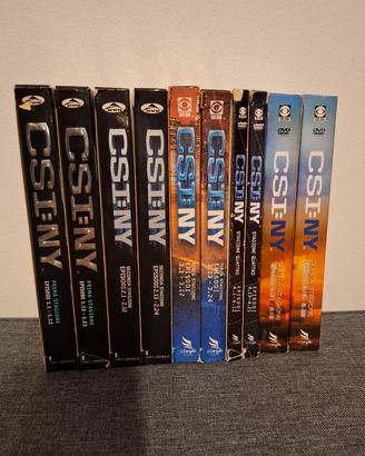 CSI NY stagione 1-2-3-4-5 in DVD 