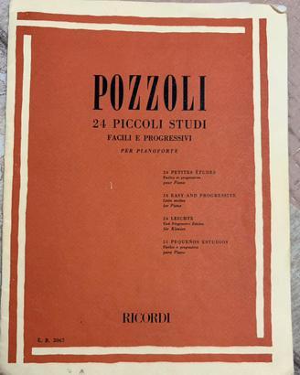 POZZOLI 24 PICCOLI STUDI FACILI E PROGRESSIVI
