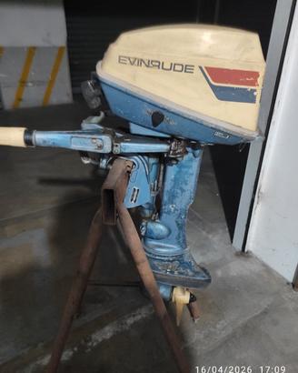 nautica Evinrude 6 CV Vintage 