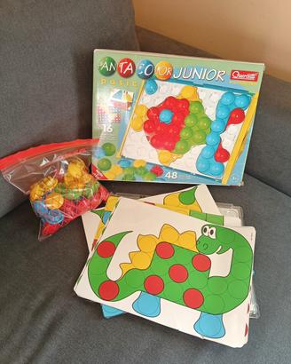 Gioco Quercetti chiodini fantacolor bambini