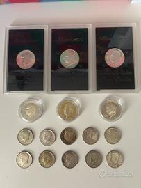 Stati Uniti America 1 dollaro e 1/2 dollaro argent