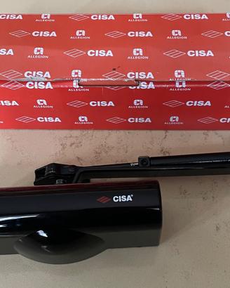 Chiudiporta con Arresto Smart Plus 2 Nero