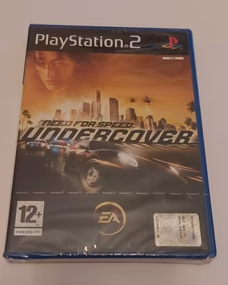Need for Speed Undercover PS2 PAL ITA Sigillato