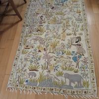 tappeto indiano CHAIN STITCH