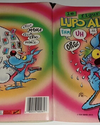1 Album figurine vuoto Lupo Alberto,panini anni 90