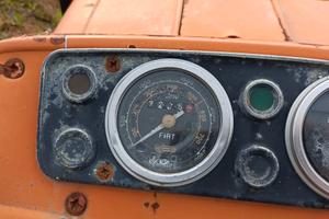 TRATTORE A CINGOLI USATO FIAT 555 C  MONTAGNA 