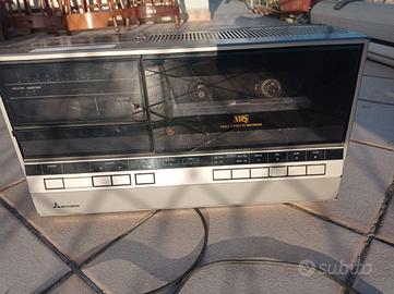 Mitsubishi HS-700E videoregistratore VHS VCR porta
