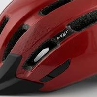 Casco MTB MET - Rosso lucido / Nero 