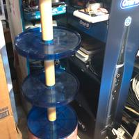 Espositore multipiano a dischi+Altro plexiglas