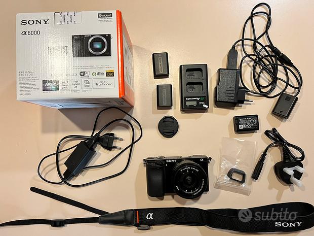 Sony Mirrorless Alpha 6000 per mancato utilizzo