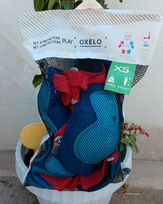 Set ginocchiere, guanti  e para gomiti per bici
