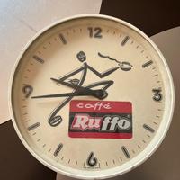 Orologio da muro Ruffo caffe plastica e vetro