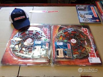 Dischi anteriori e pastiglie braking kawasaki Z800