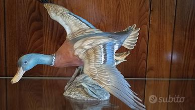 Anatra in porcellana firmata Tay Tagliariol