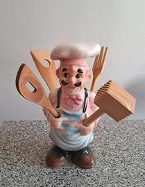 Rare vintage iconic Chef Utensil Holder