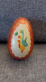 Scatola Latta Motta Uovo Litografata 