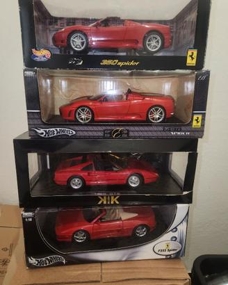 Modellini ferrari 1 18 328 360 430 355 cabrio