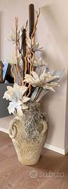 Vaso con fiori come in foto