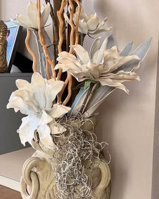 Vaso con fiori come in foto