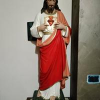 statua Sacro Cuore in gesso.