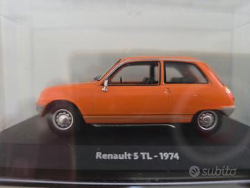 Modellino Renault 5 TL 1974 arancione Auto di papà