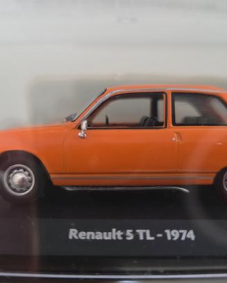 Modellino Renault 5 TL 1974 arancione Auto di papà