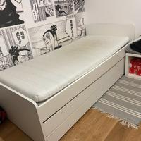 Letto con secondo letto estraibile