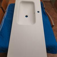Top mobile bagno in mineralmarmo 
