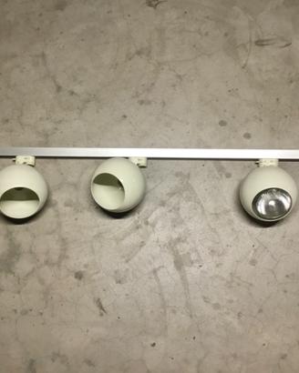 Lampade soffitto sfera binario Design Erco anni 70