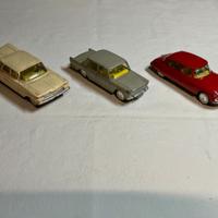 Lotto di automodelli vintage anni '50 Corgi Toys