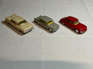 Lotto di automodelli vintage anni '50 Corgi Toys