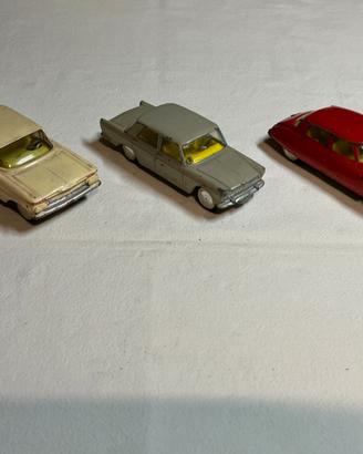 Lotto di automodelli vintage anni '50 Corgi Toys