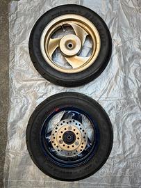 Cerchi con gomme honda dio